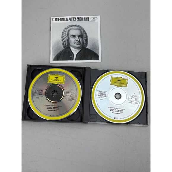 SHLOMO MINTZ - JS BACH 6 Sonatas & Partitas DGG Deutsche Grammophon 3 CD Box Set - Picture 6 of 9
